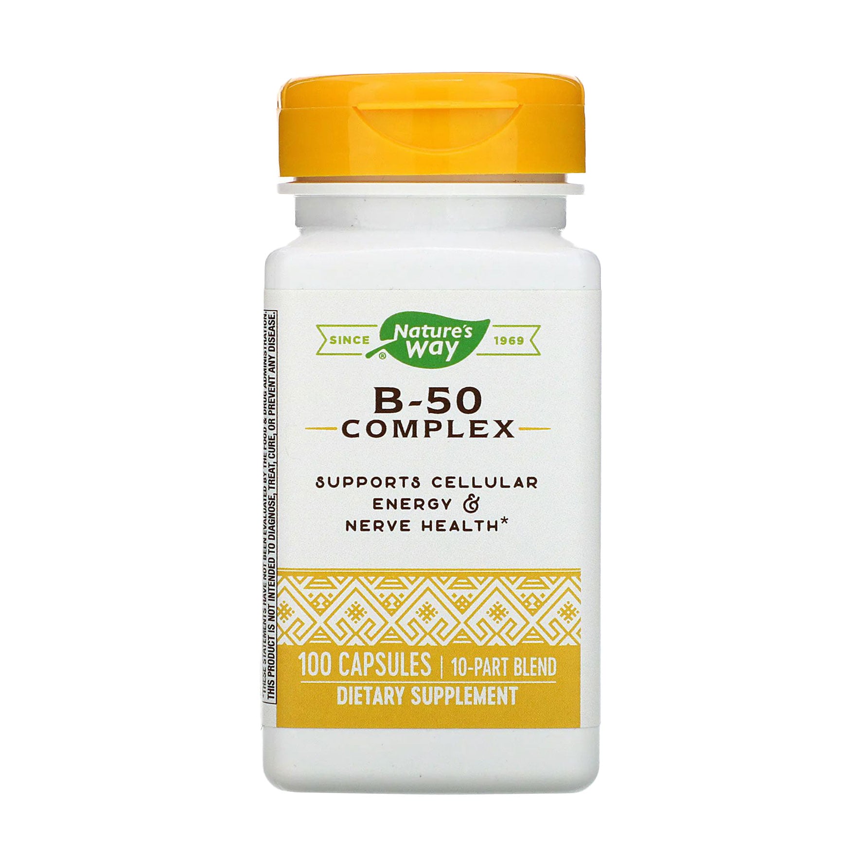 Комплекс B-50 Nature's Way B-50 Complex, 100 капсул